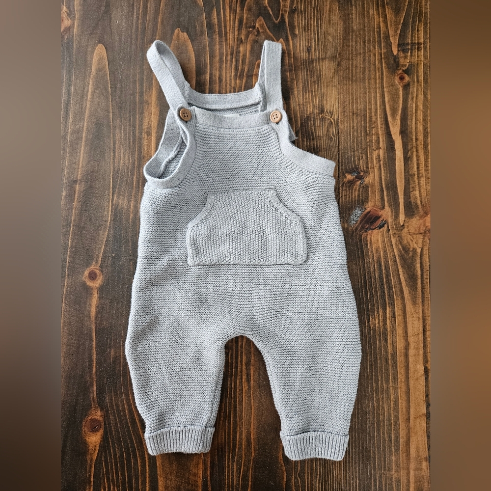 Little Planet Knit Overalls